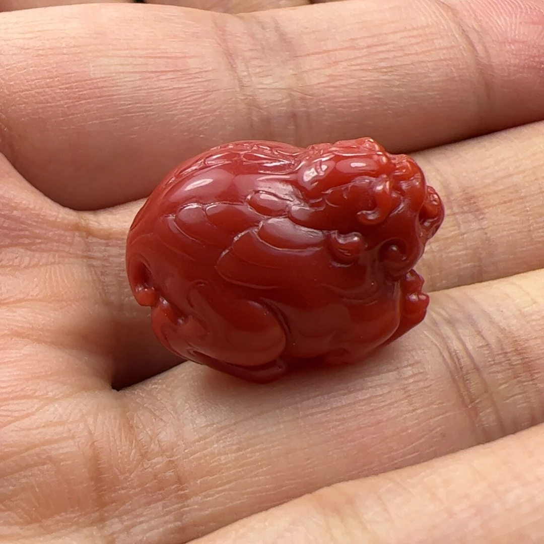 未镶嵌貔貅南红玛瑙