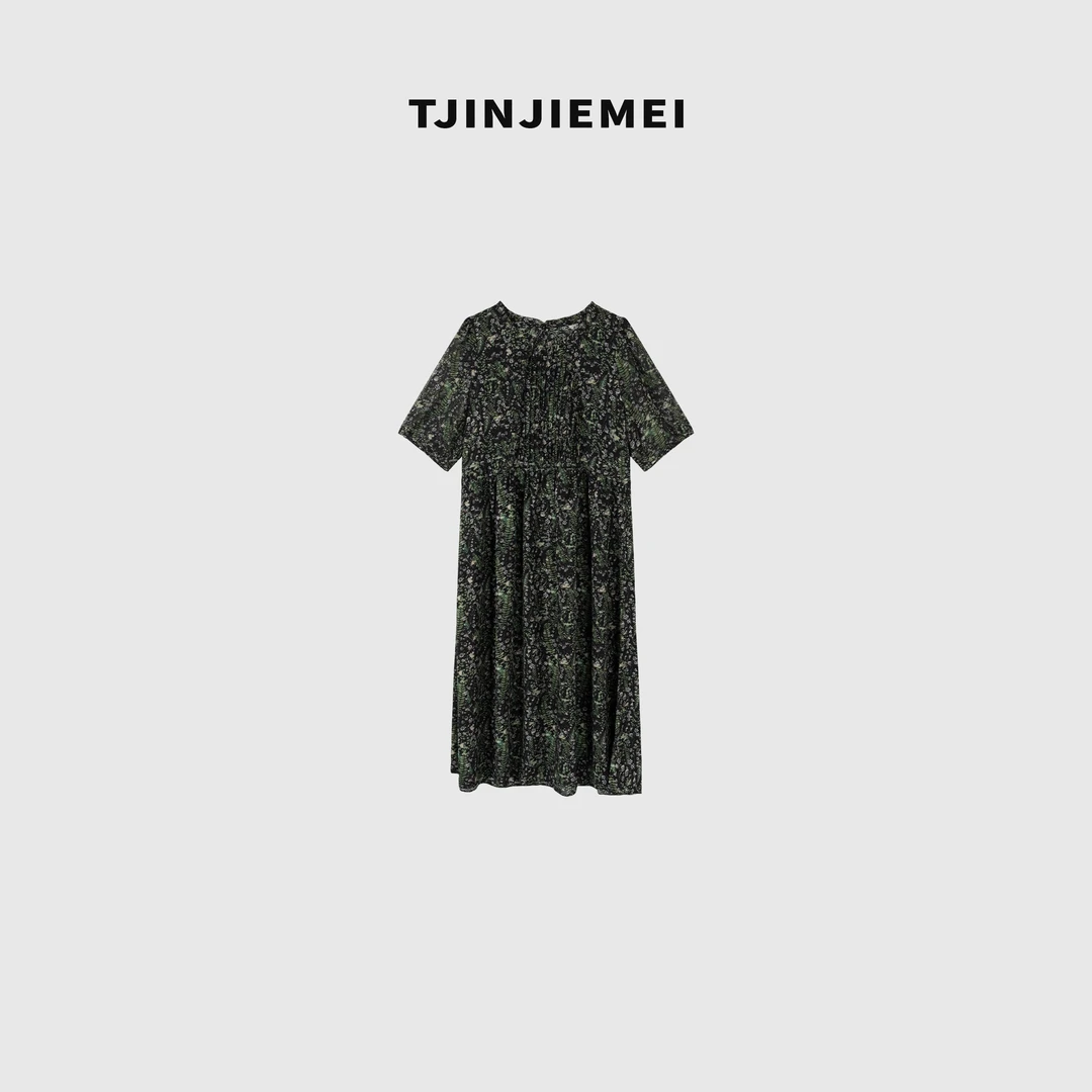 娟娟【秘境】新款气质优雅显瘦连衣裙LYQ2505-68051