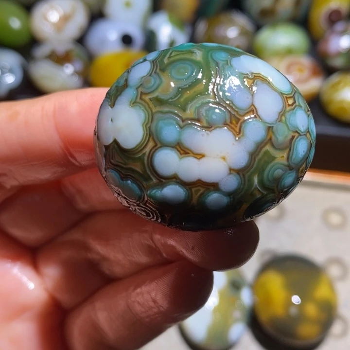 未镶嵌玛瑙/玉髓珠宝半成品120