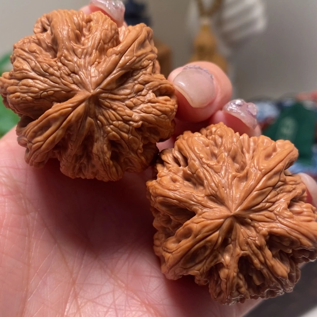 文玩核桃把件42尺寸全品粗筋