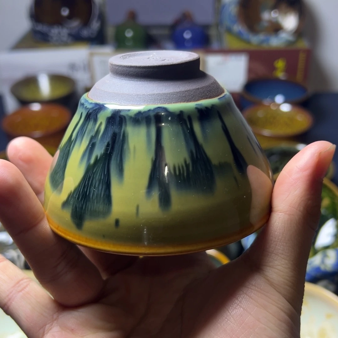 茶盏建阳建盏喝茶主人杯