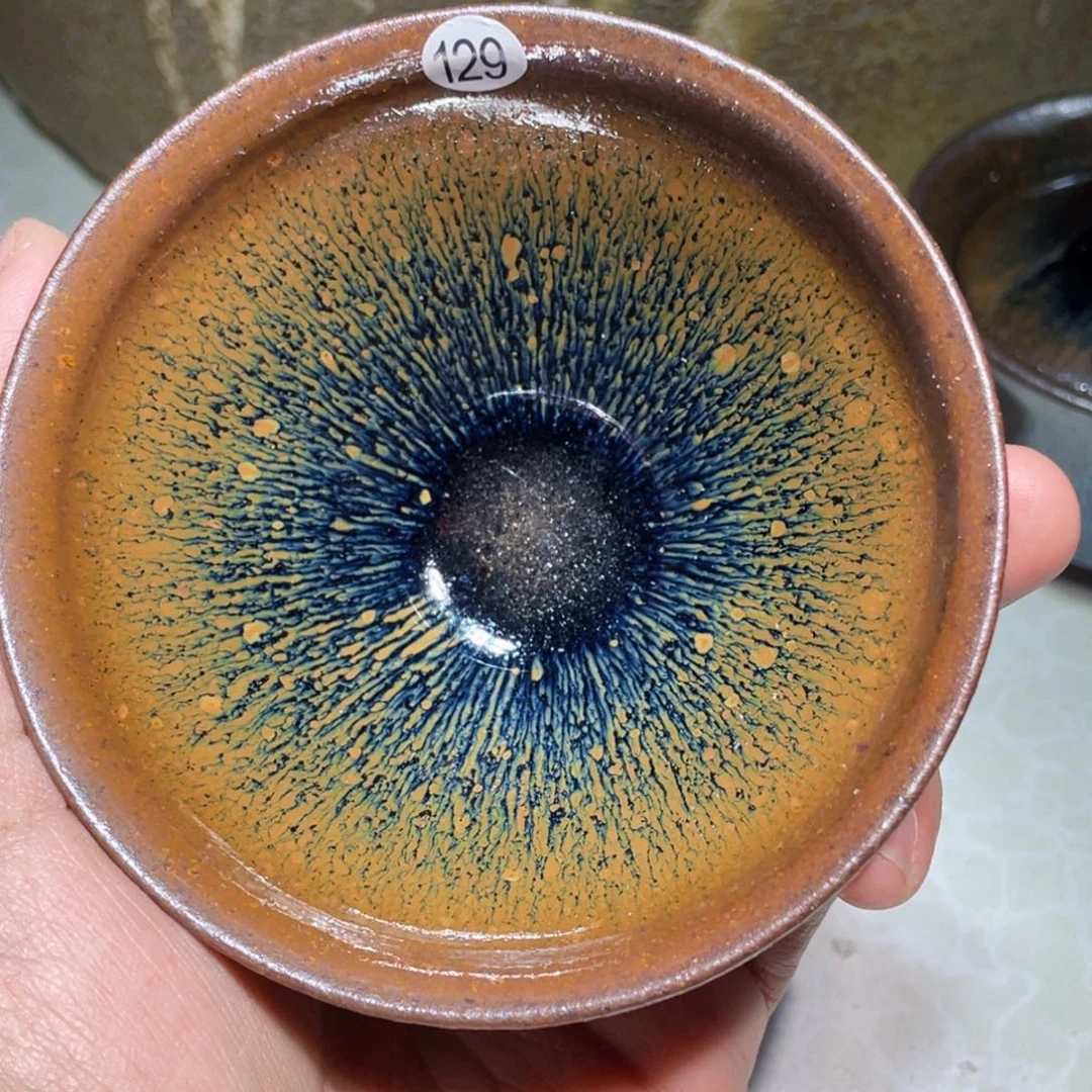 茶盏龙窑柴烧建盏129