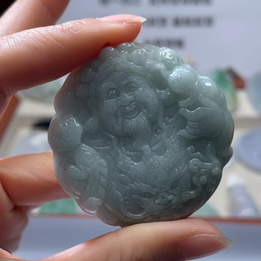 翡翠未镶嵌颈饰翡翠21