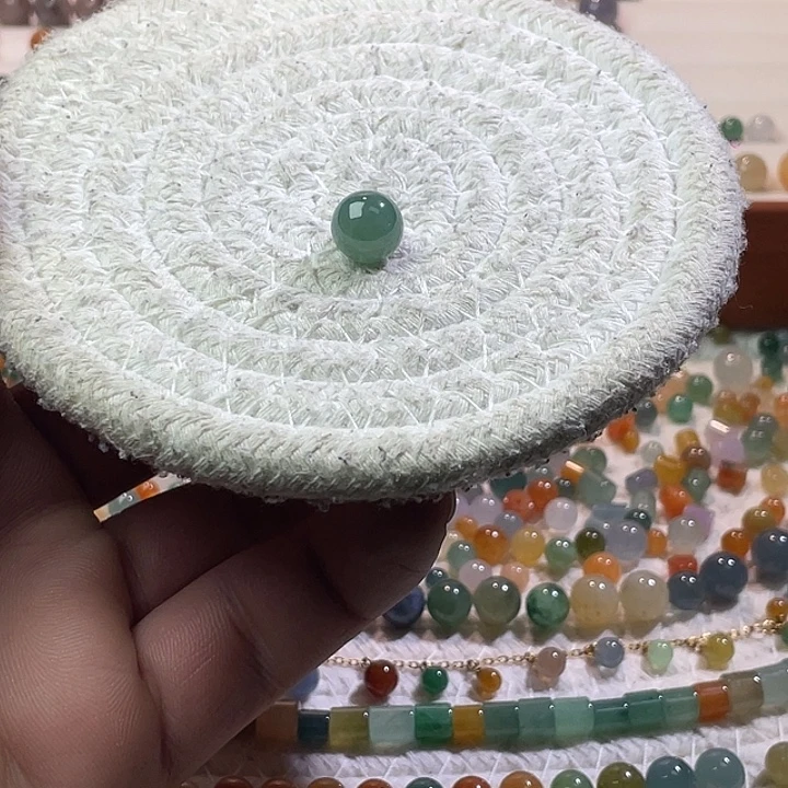 翡翠散珠未镶嵌定制翡翠卡10