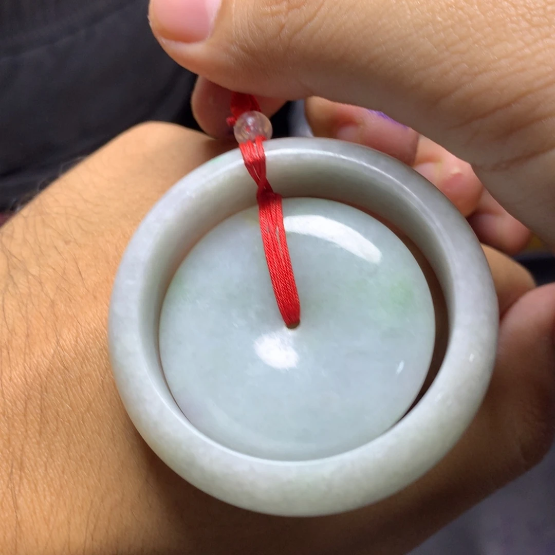 定制翡翠未镶嵌翡翠平安扣
