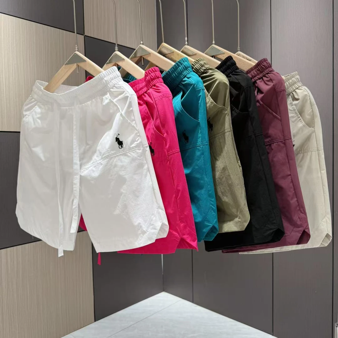 夏季男士简约糖果色休闲舒适潮男百搭短裤8816