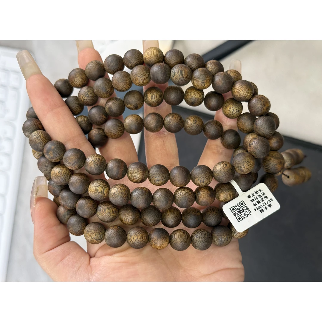 沉香【央博供应链】1.0命根子圆珠多圈发一条（赠养香料一份）