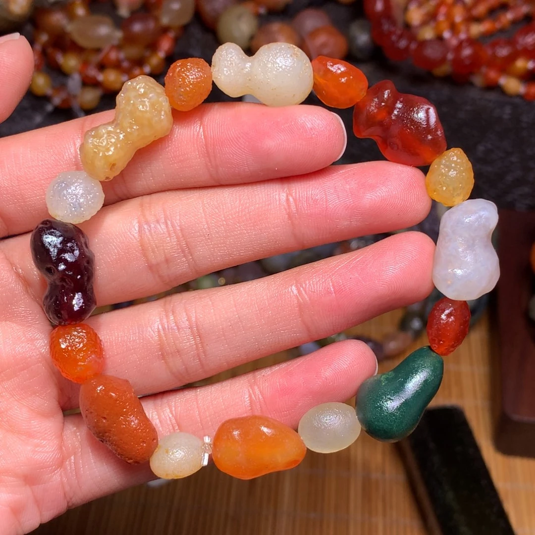 未镶嵌玛瑙/玉髓珠宝半成品