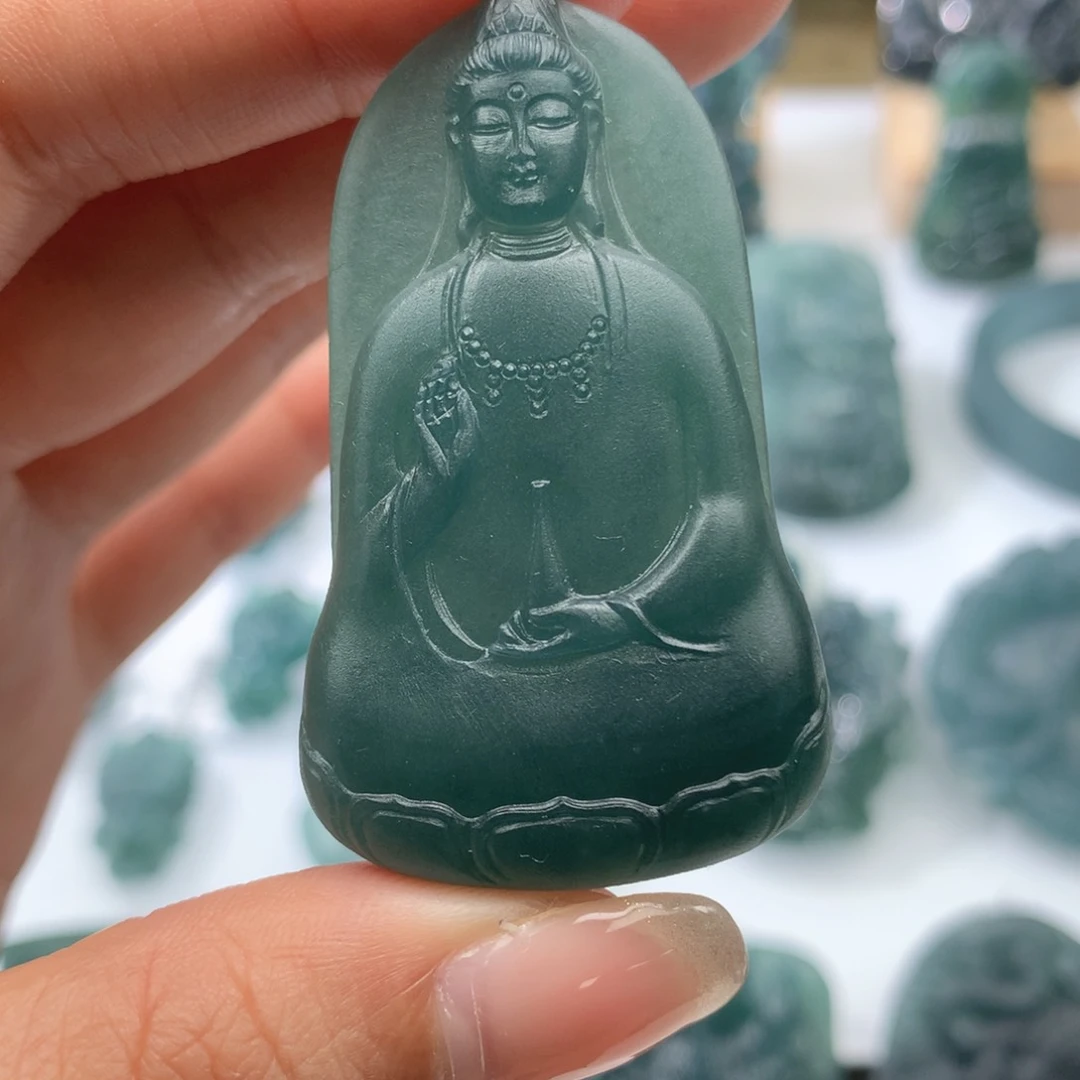 未镶嵌定制翡翠毛货不退不换