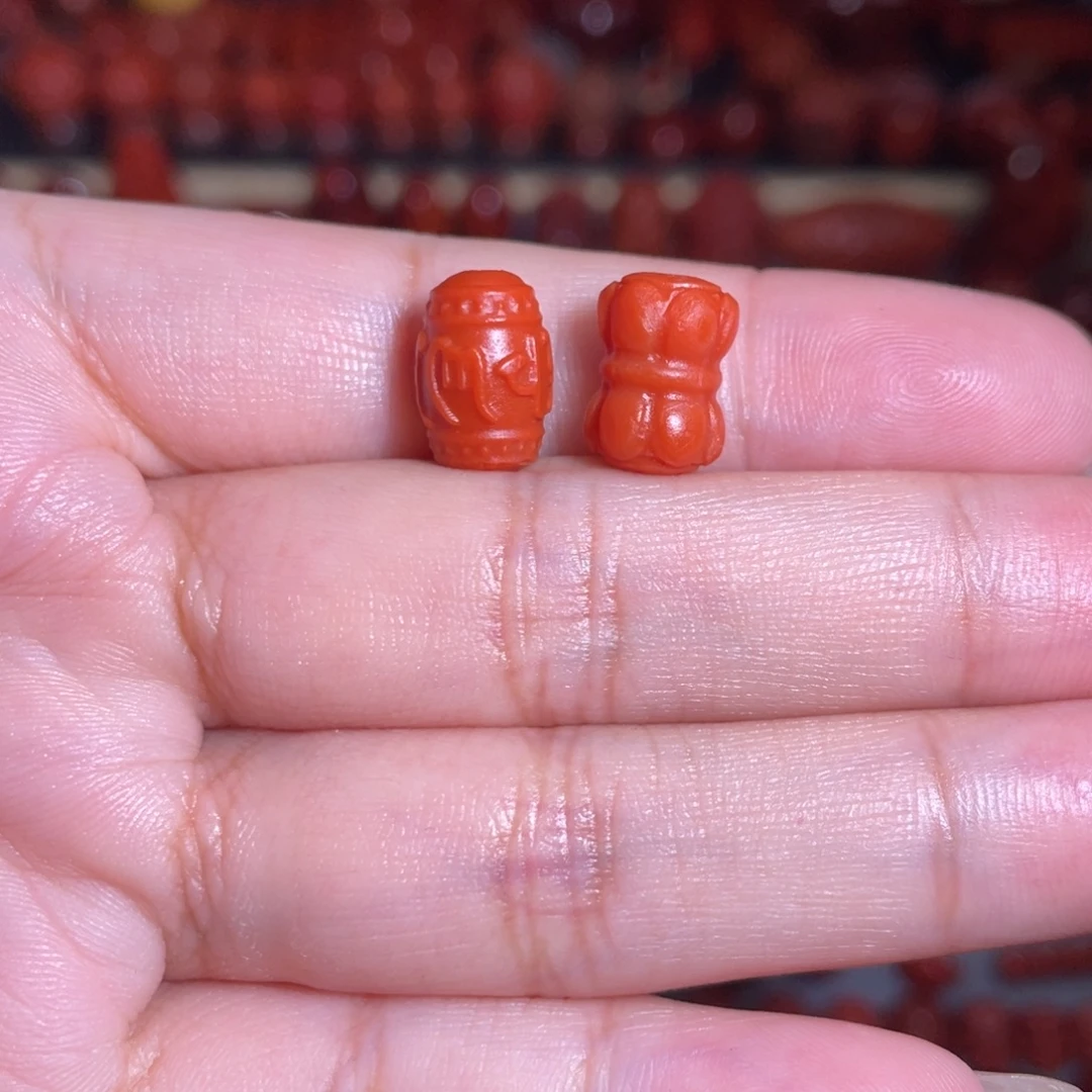 华***玉南红玛瑙未镶嵌配饰