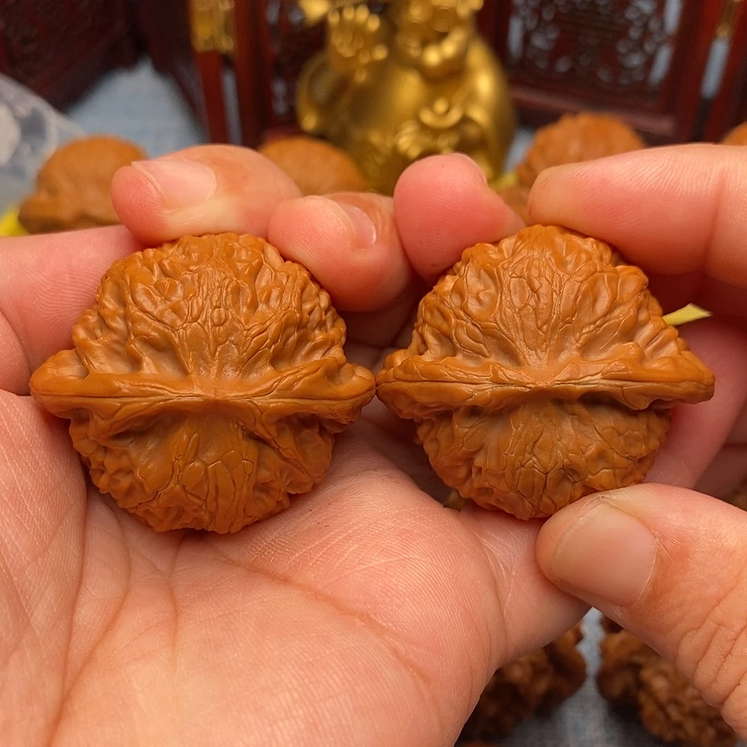 把件文玩核桃42全品绝配桃心宫灯