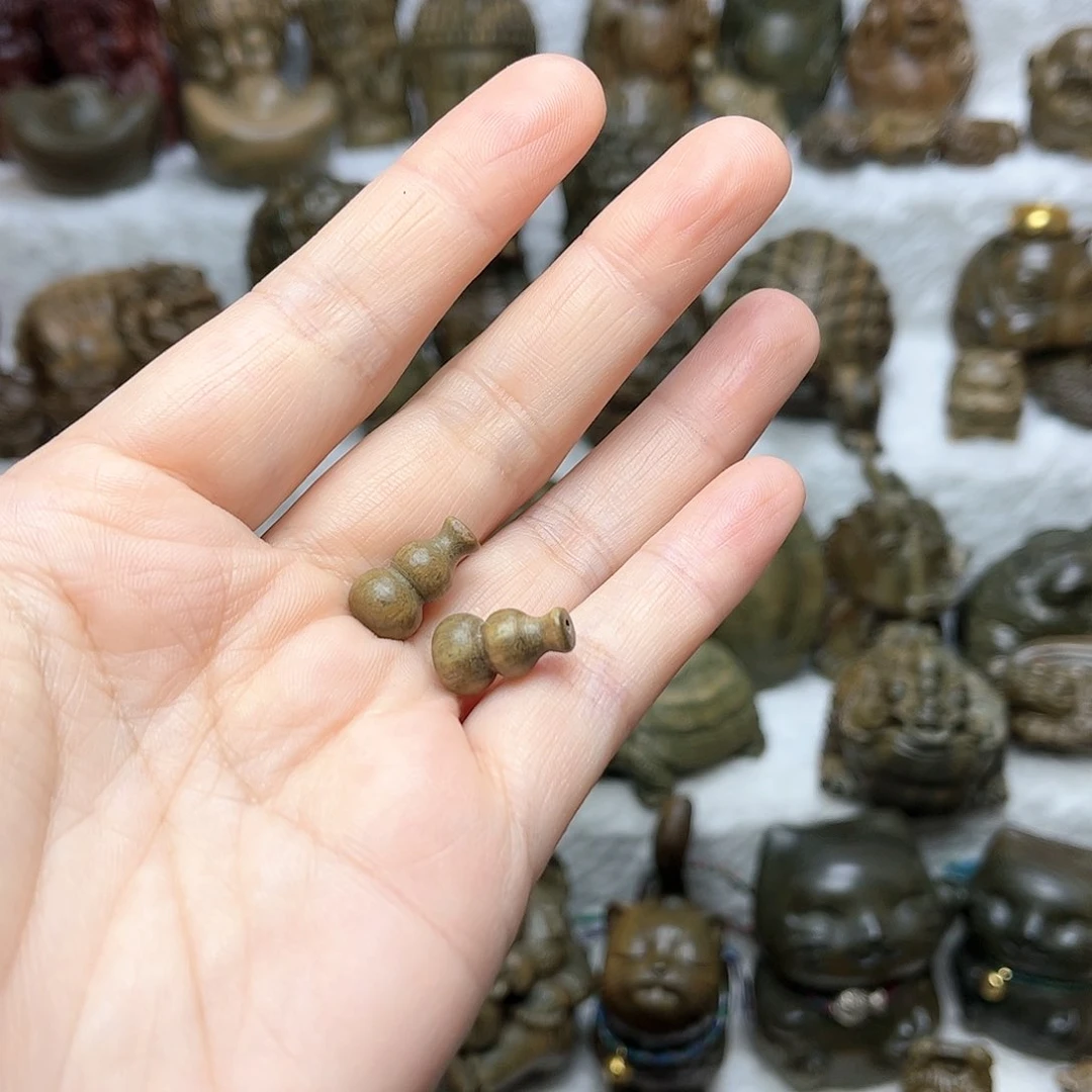 维腊木（绿檀）绿檀葫芦