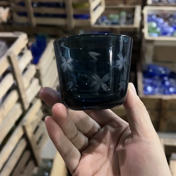 水晶玻璃手柄款微瑕一个