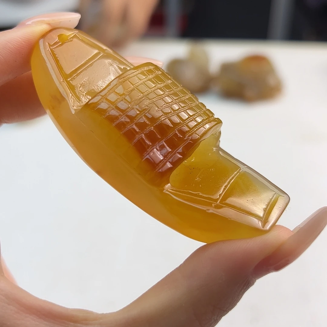 玛瑙/玉髓合金颈饰