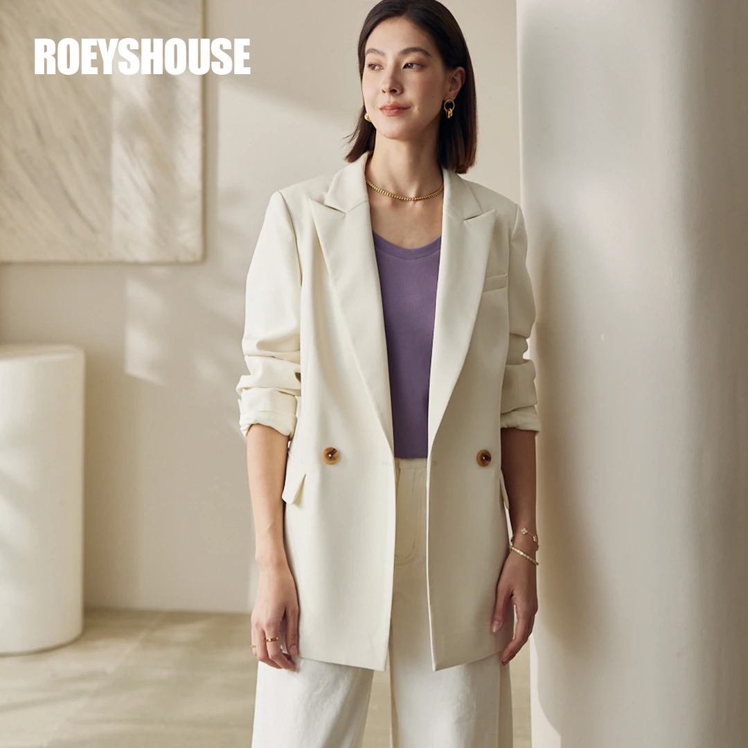 【小云总专享】罗衣高级职业西装女2025春季新款气质通勤外套11792