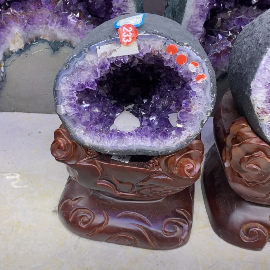 紫晶大型摆件（非配饰）未镶嵌莹