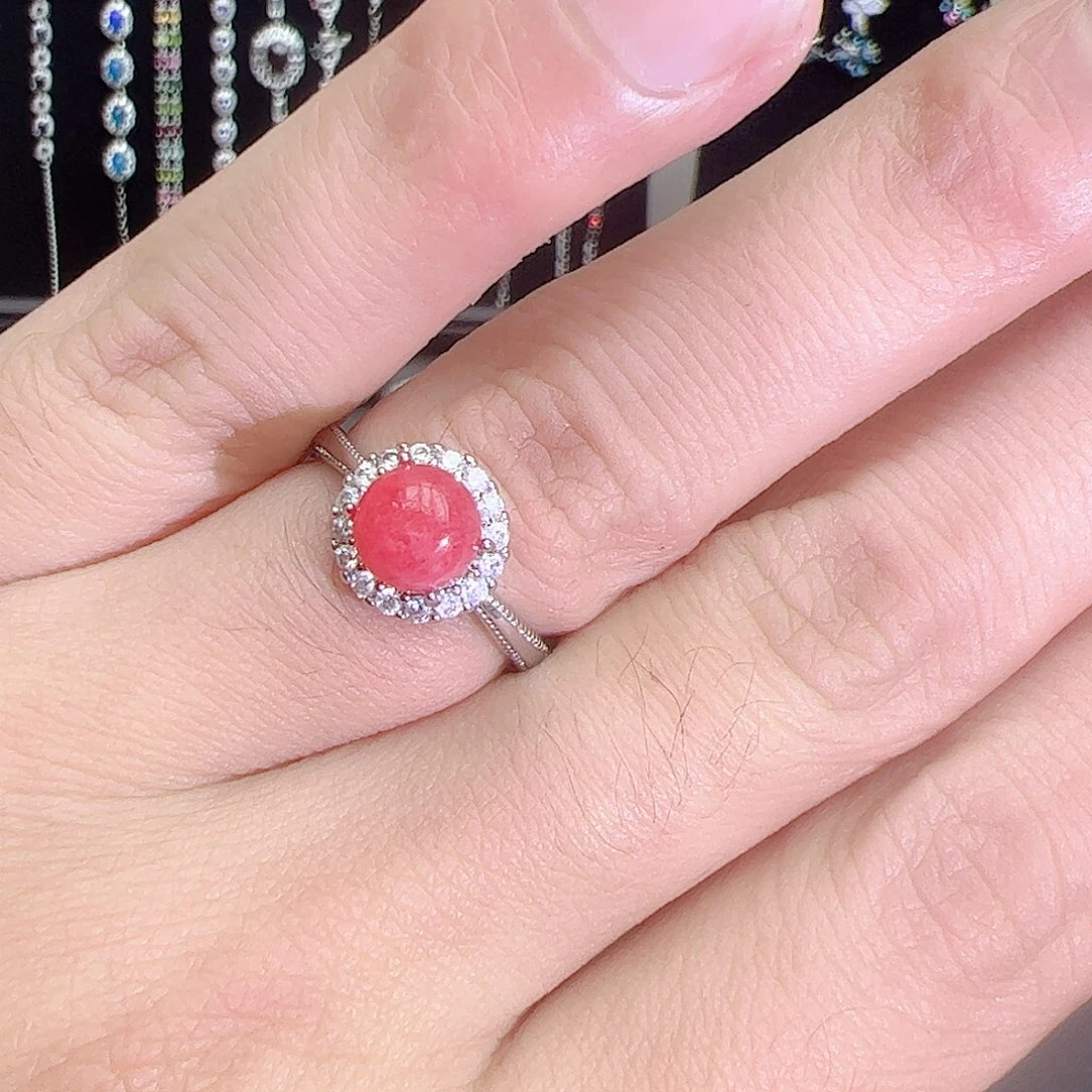 紫晶珠宝半成品银S925镶嵌