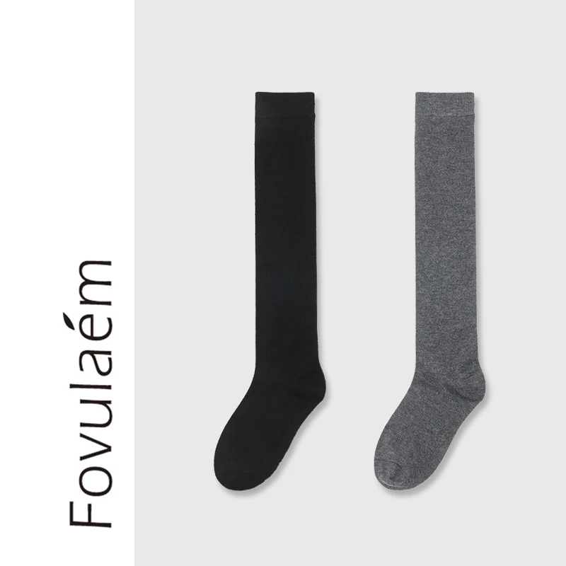 枫竺高端女装阿楠anan女秋冬过膝袜高筒过膝护腿长筒大腿袜