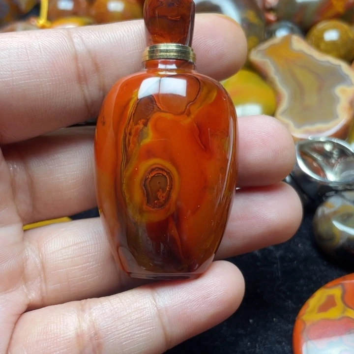 未镶嵌玛瑙玛瑙/玉髓漠**藏
