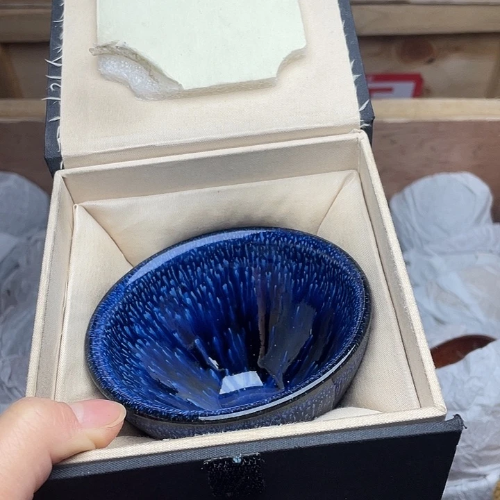 茶盏流星羽束口配礼盒