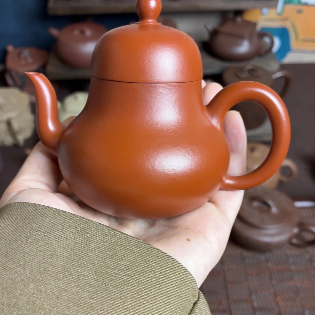 紫砂茶壶紫砂壶。 瑕疵