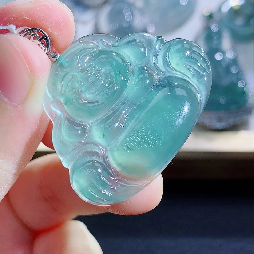 未镶嵌挂件翡翠翡翠