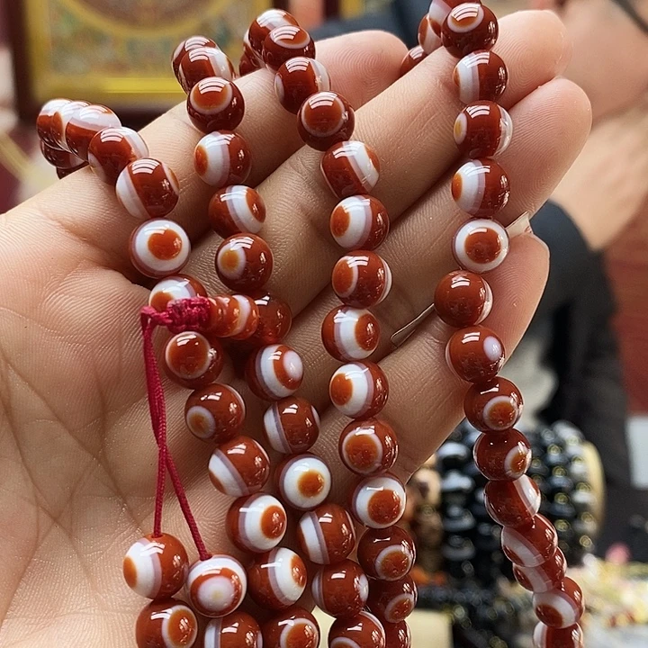 玛瑙/玉髓合金颈饰