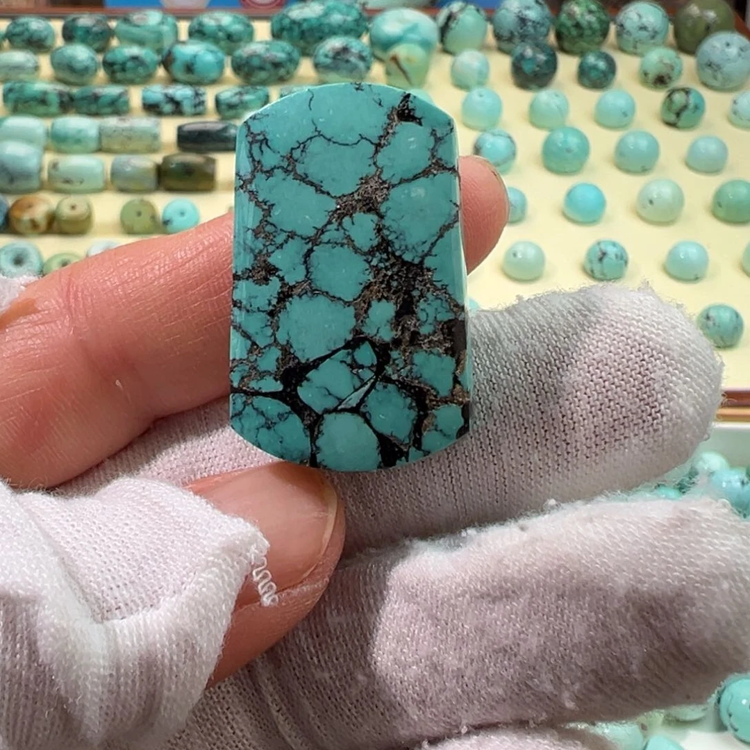 绿松石无事牌未镶嵌