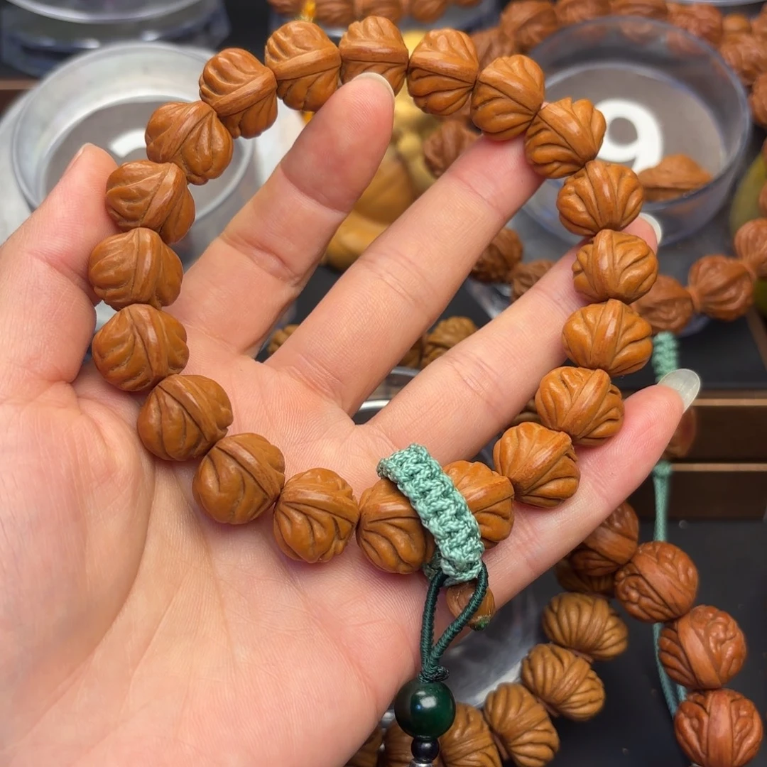 天***）桃核吊坠野生大玉龙16尺寸