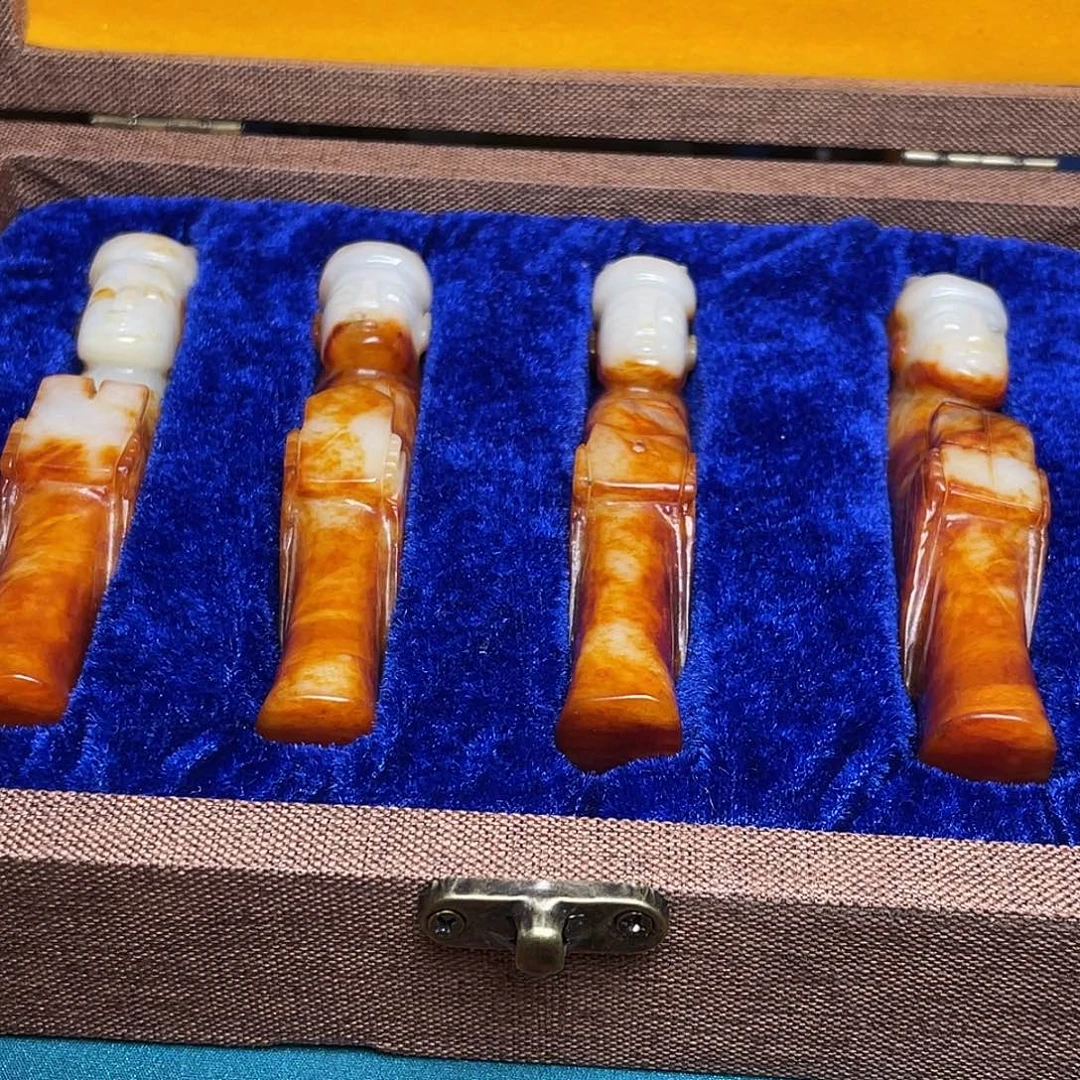 .***沫和田玉未镶嵌挂件