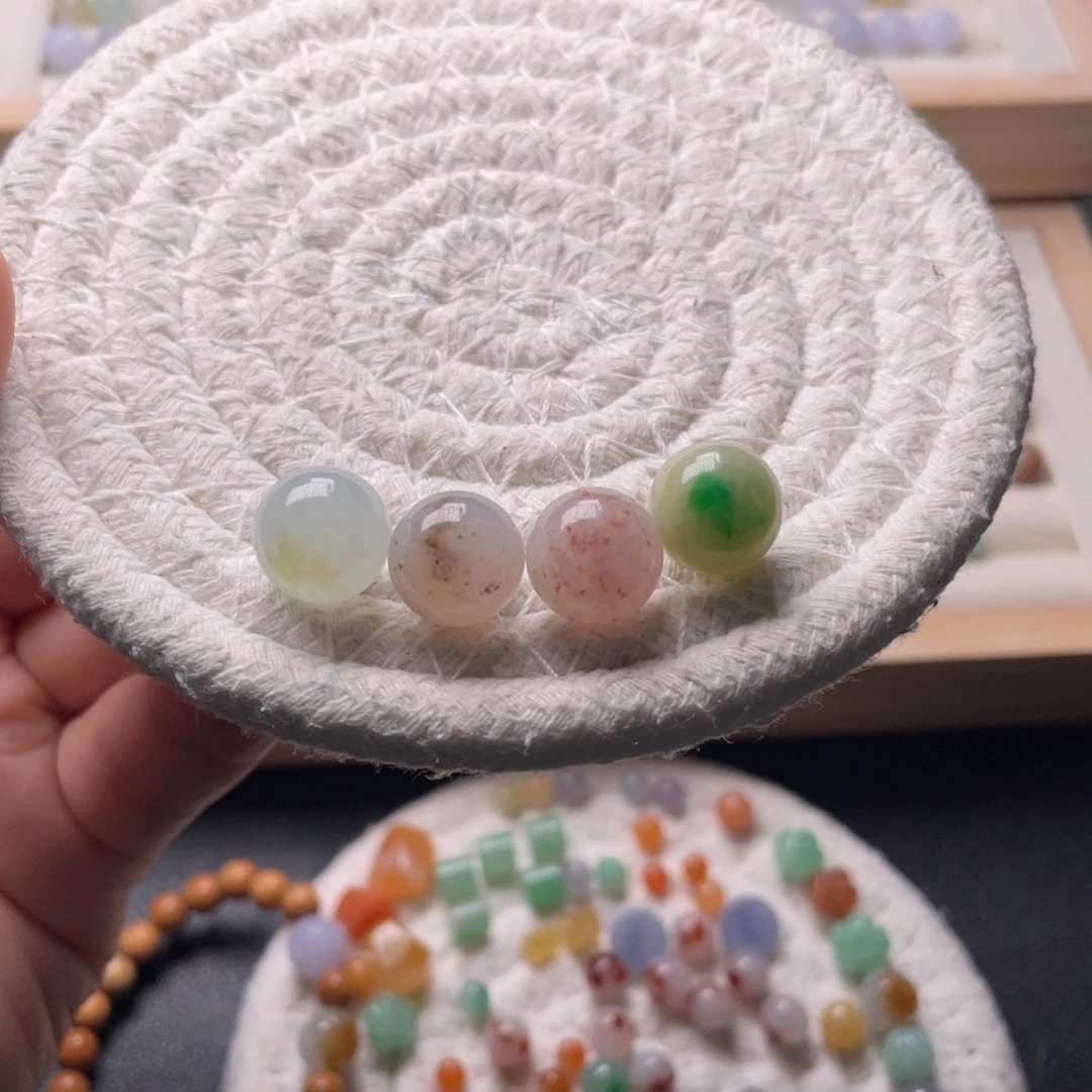 未镶嵌手链翡翠卡11单颗价格