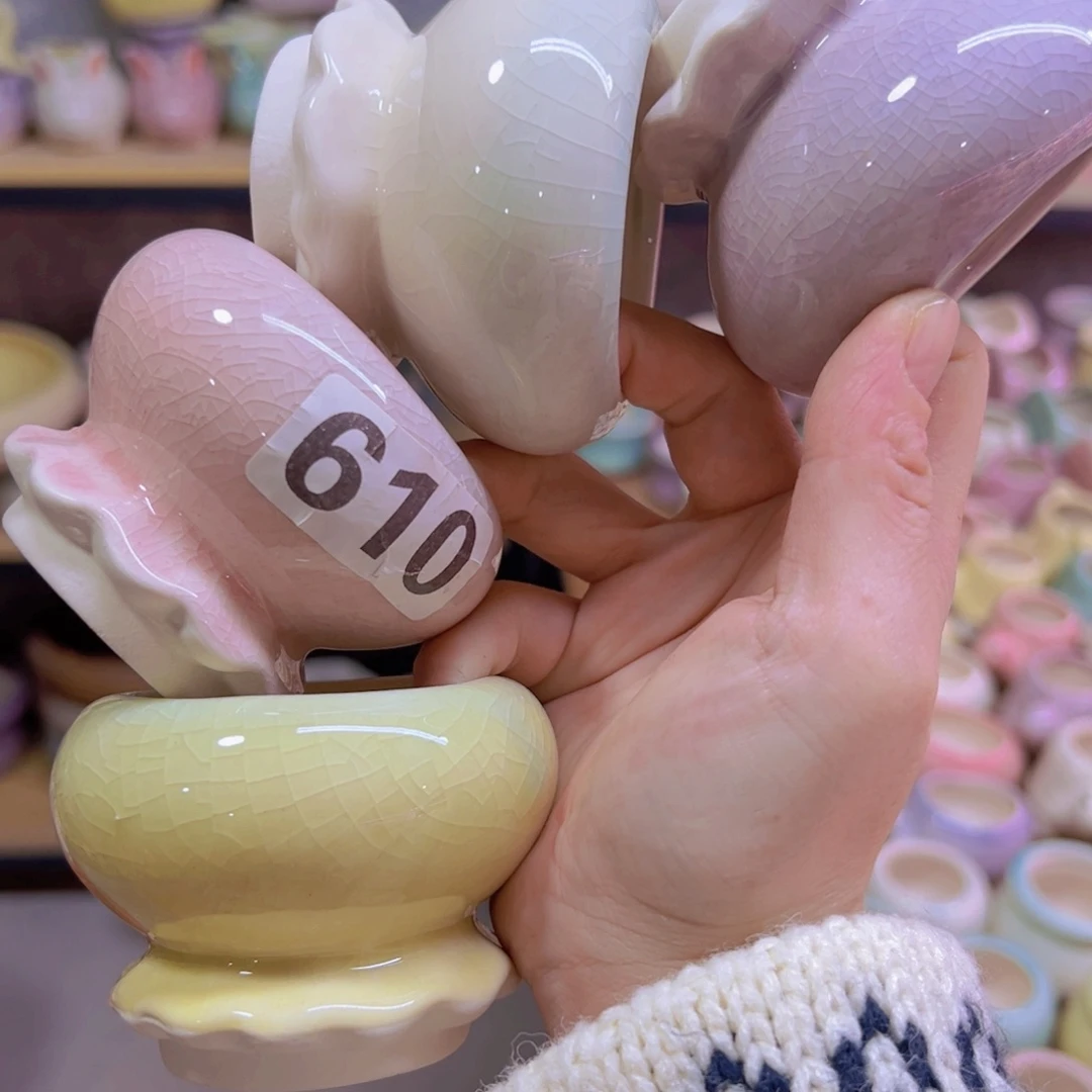 陶瓷花盆当场凑满12包邮