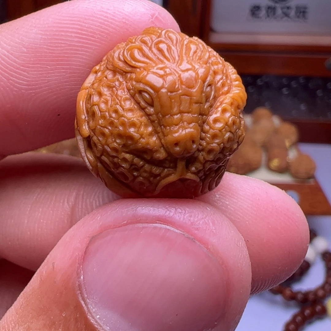 猴头核桃吊坠精修灵蛇福利