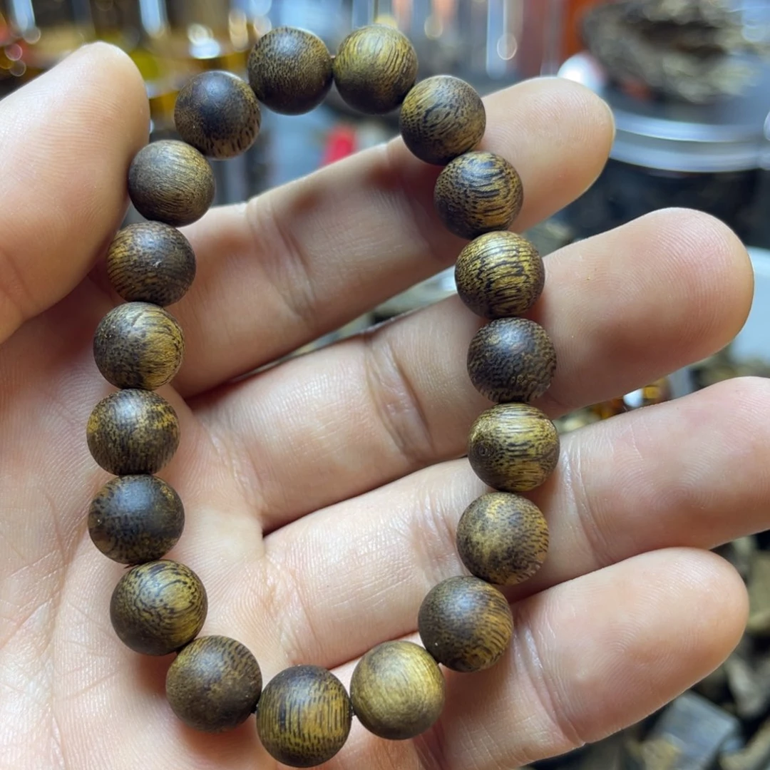 沉香木手串高阶金丝油陆河奇楠1.0