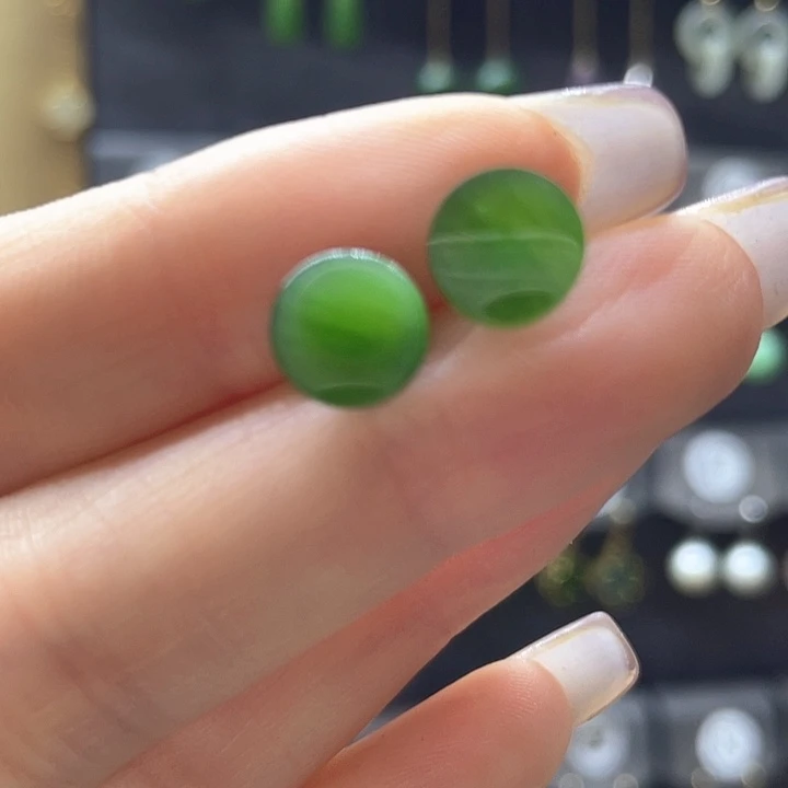 和田玉银S925镶嵌颈饰