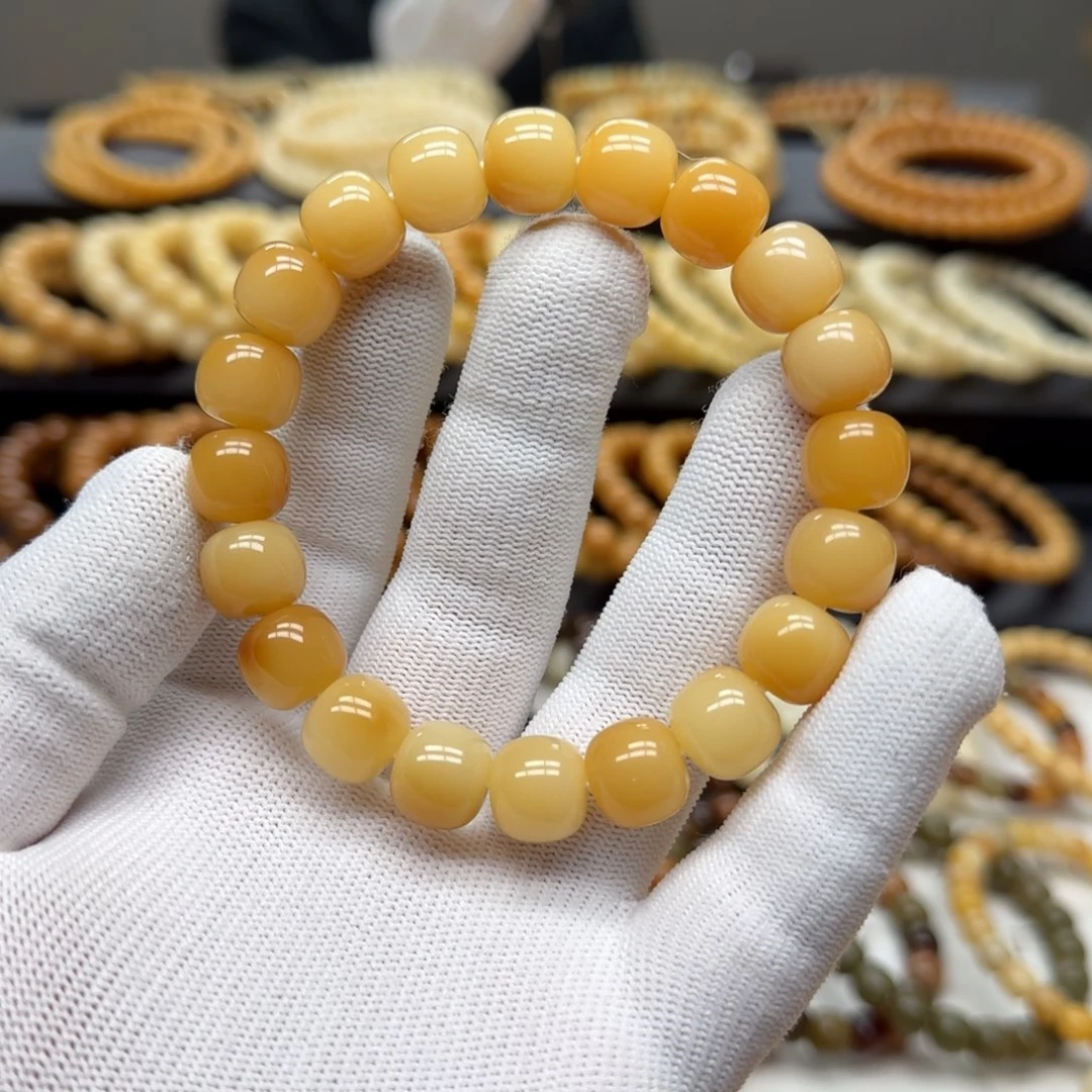 菩提根/象牙果手串11×12 5年 溏心蛋 鬼工