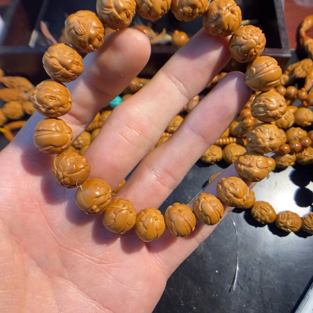 橄榄核手串/手链财神