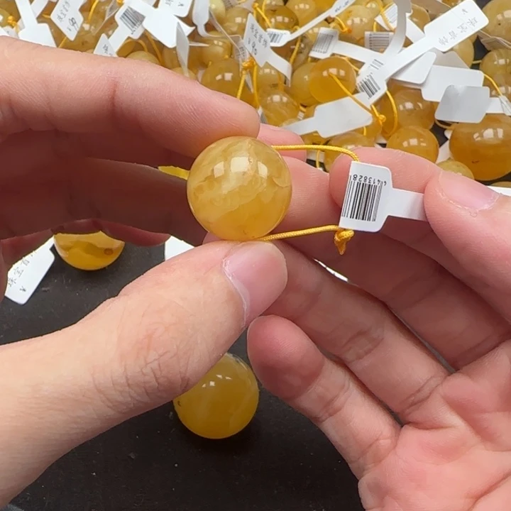 蜜蜡未镶嵌珠宝奇石天然488
