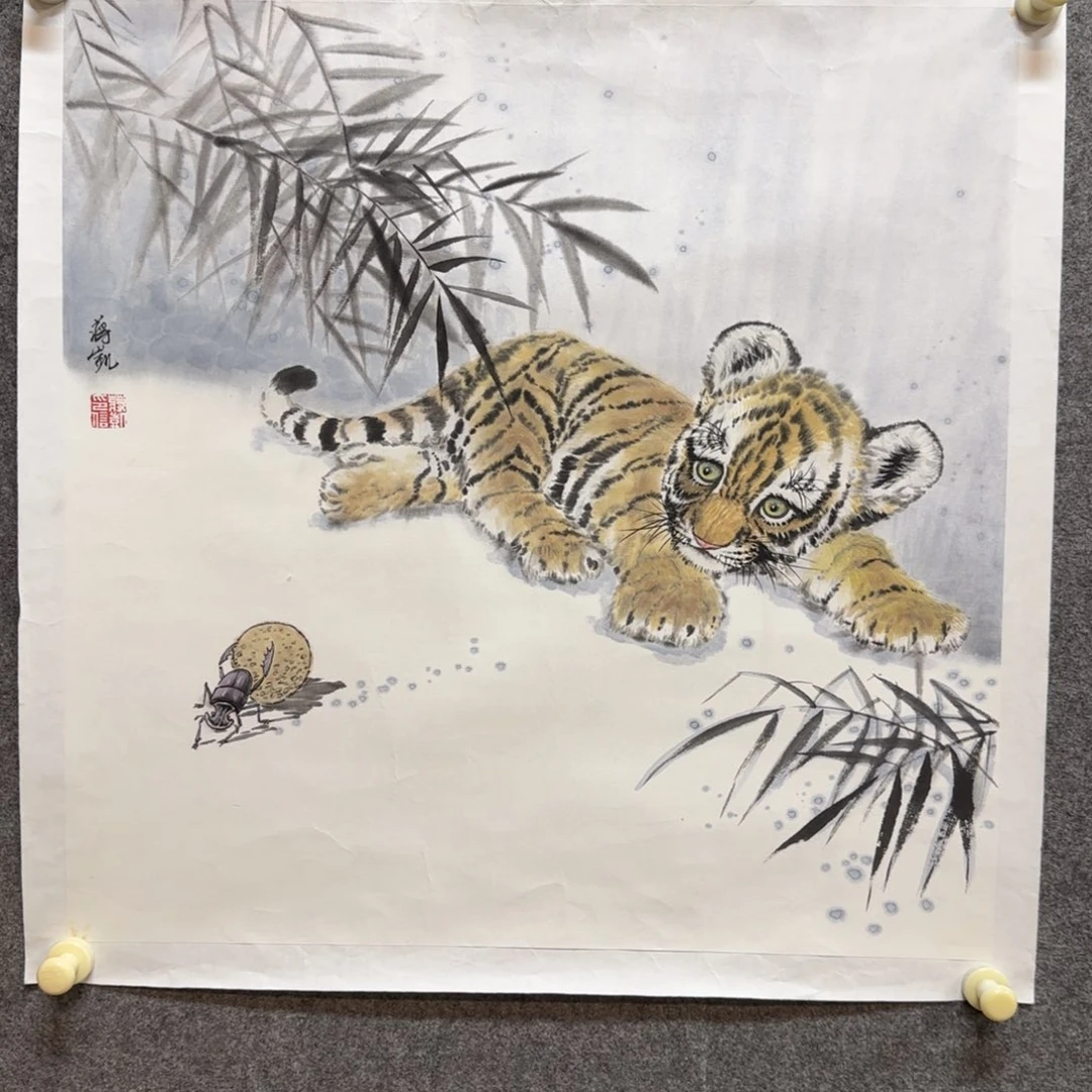 国画蒋凯老师手绘作品