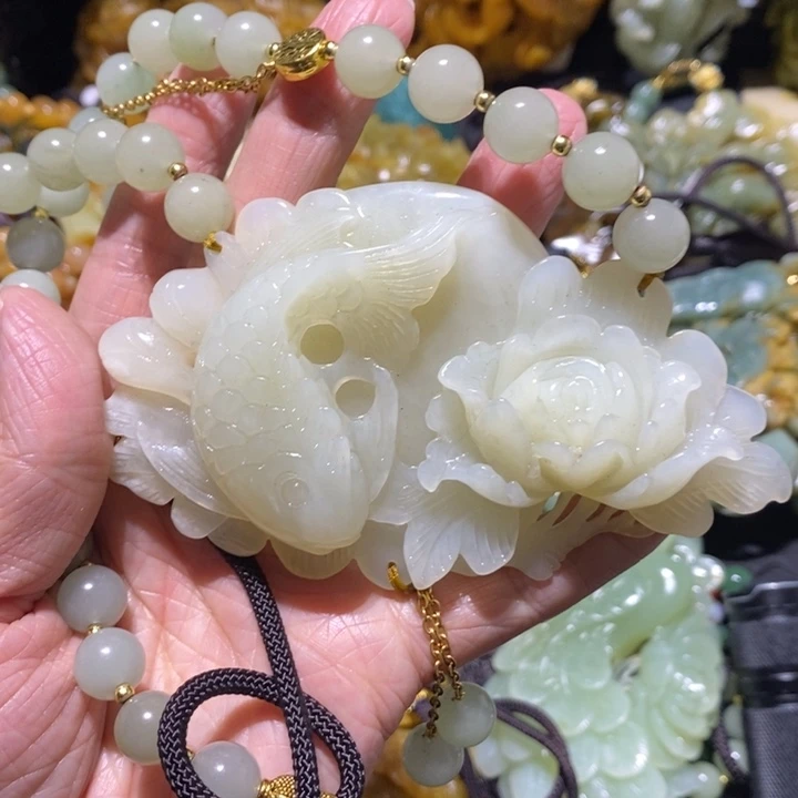 岫玉岫玉吊坠未镶嵌