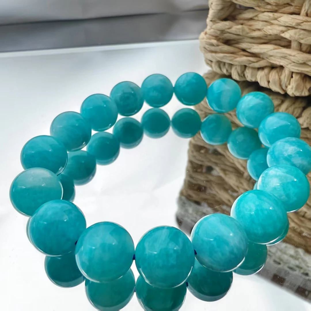 SJ-10011天然精品天河石手串单圈蓝色时尚精美多样性发其一