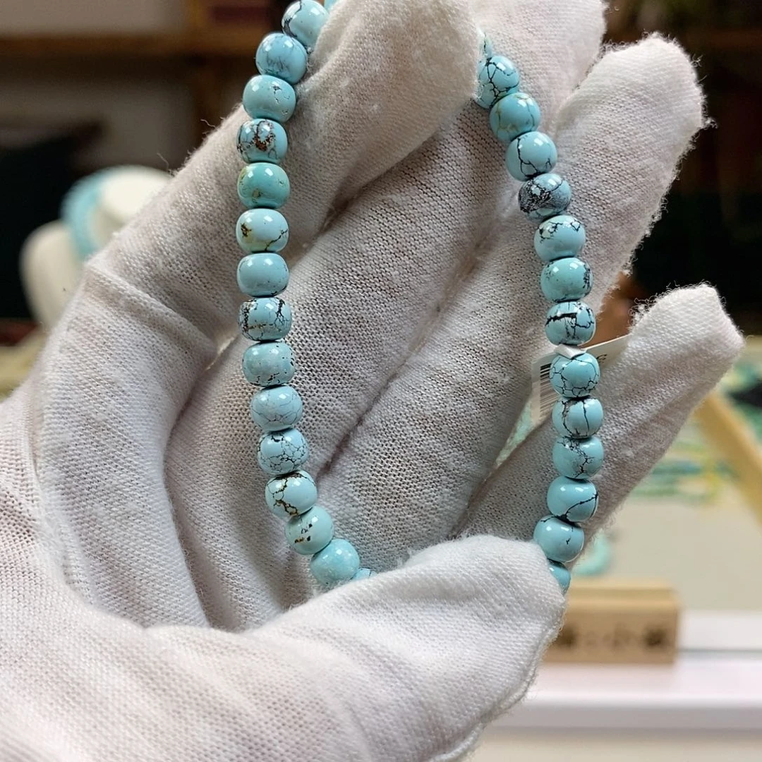 绿松石A31老型单圈卡6未镶嵌