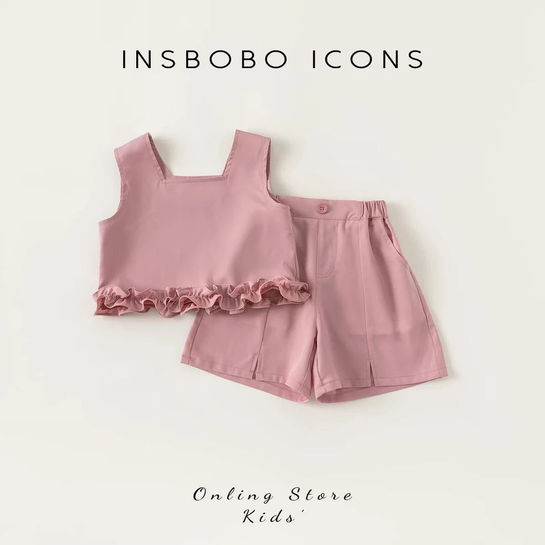 N206女宝夏款套装时尚洋气