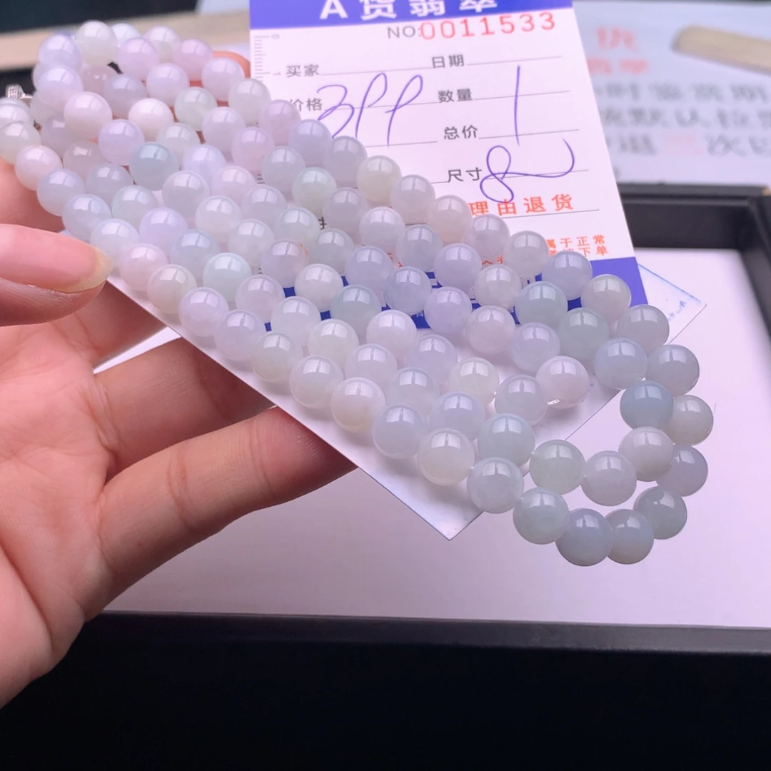 翡翠未镶嵌手链多样性
