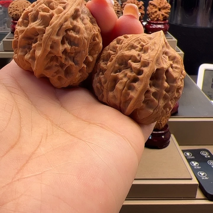 文玩核桃把件41 火苗 s-013