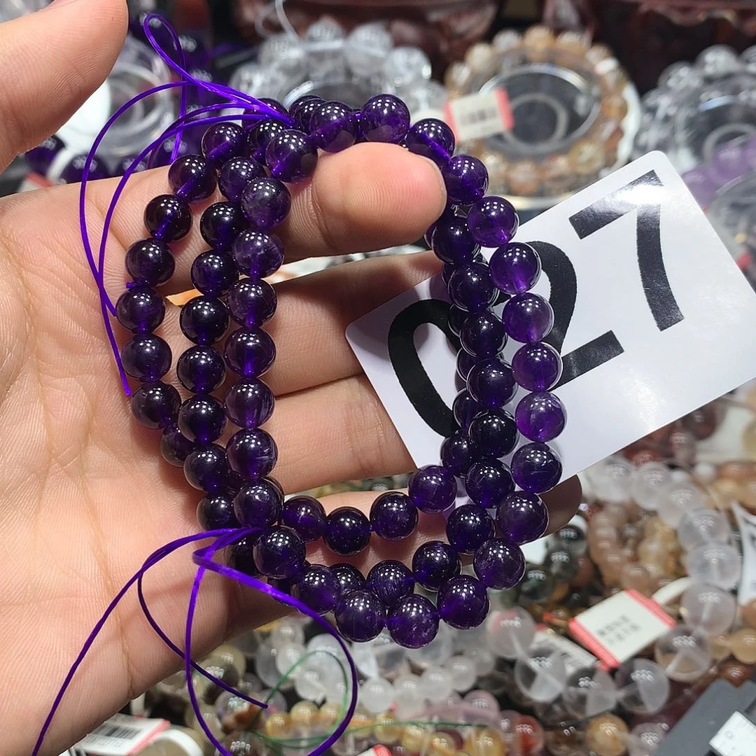 水晶手链未镶嵌天然