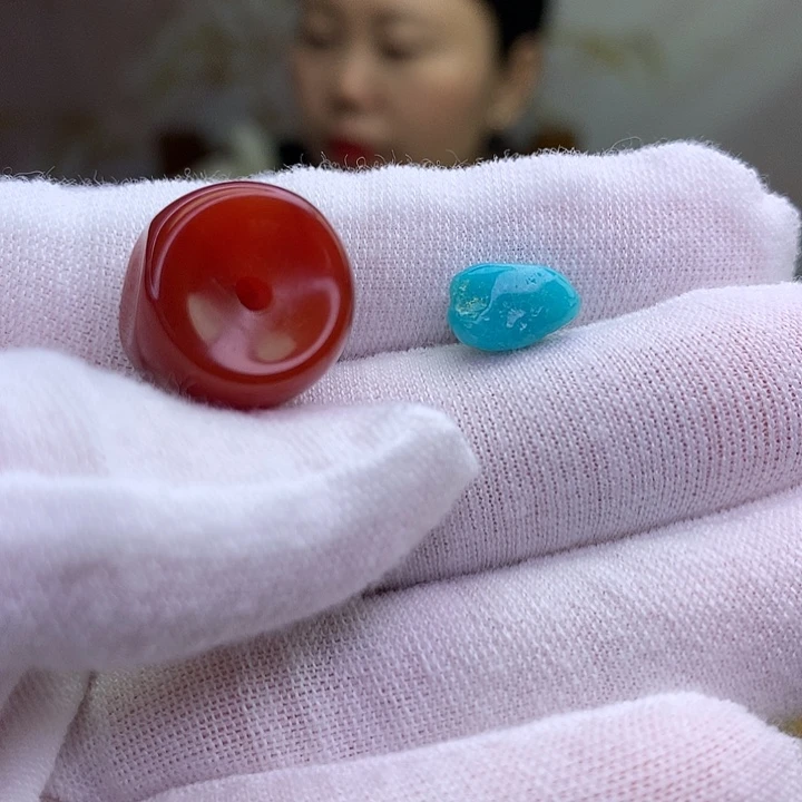 摇***篮玛瑙/玉髓未镶嵌原矿