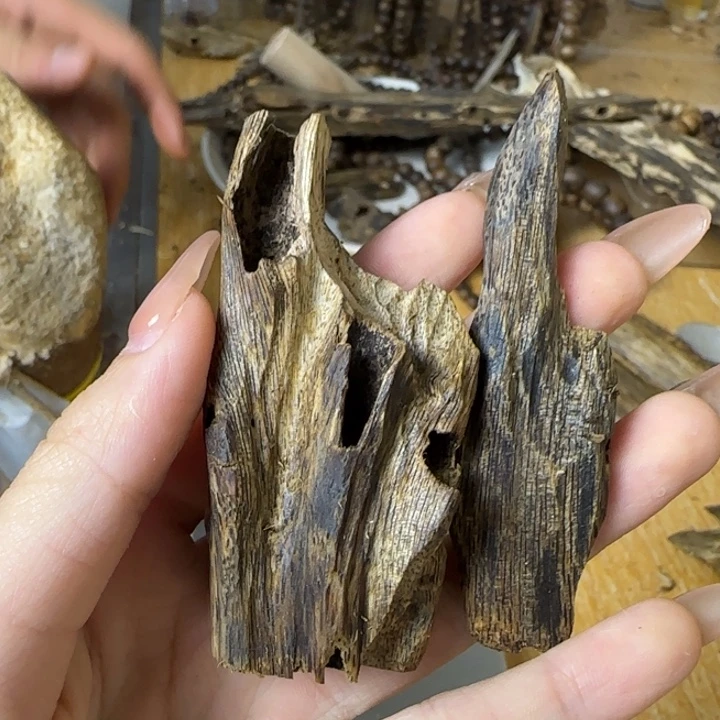 沉香碎屑沉香海南白棋乌身原夜虫漏14g