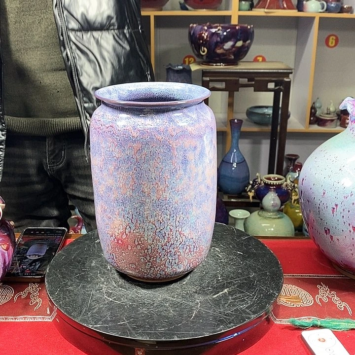 瓶中国神垕精品钧瓷