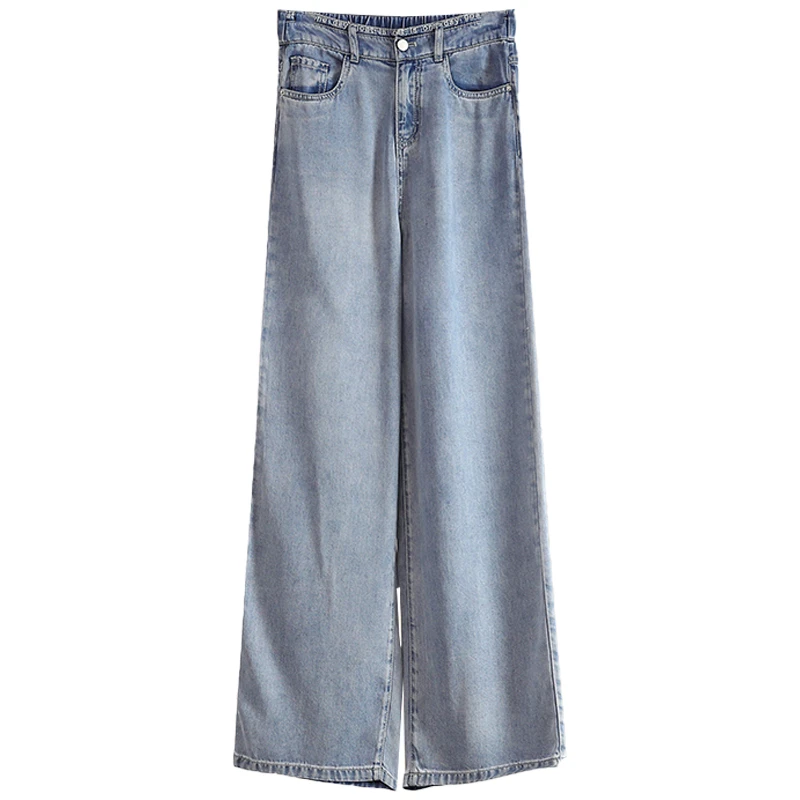 Z245-伍莎服饰云仓百搭时尚新款牛仔裤夏季#XDF46Z009